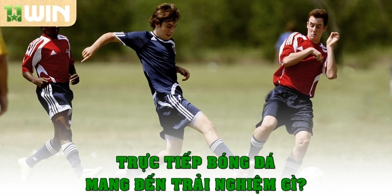 Trực tiếp bóng đá mang đến trải nghiệm gì?